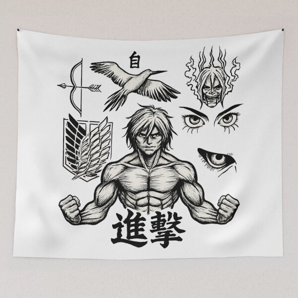 Item preview, Muscular Titan Shifter Sketch designed and sold by OlivieFarm.