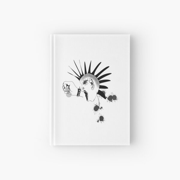 Angry Punk Girl by iServalan for Tale Teller Club Press Hardcover Journal