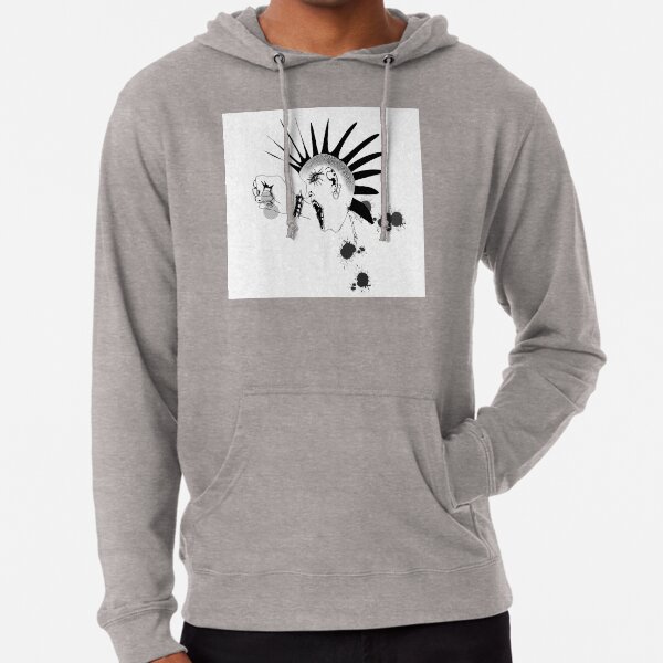 Angry Punk Girl by iServalan for Tale Teller Club Press Lightweight Hoodie