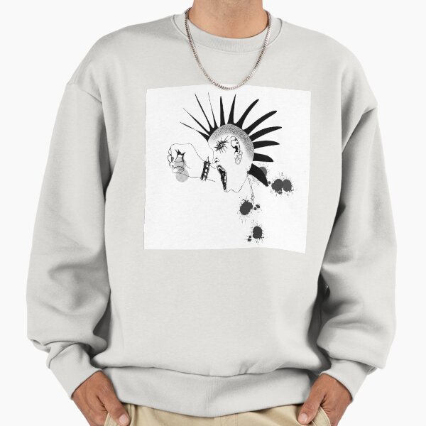 Angry Punk Girl by iServalan for Tale Teller Club Press Premium Oversized Sweatshirt