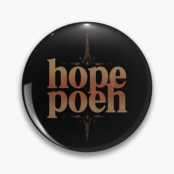 Item preview, Hope Poeh Ambigram | Vintage Typography Uplifting Quote Design designed and sold by Tucker-Art.