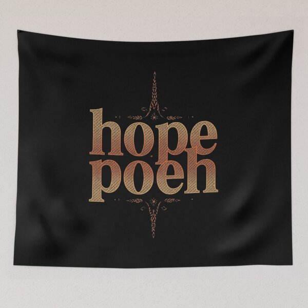 Item preview, Hope Poeh Ambigram | Vintage Typography Uplifting Quote Design designed and sold by Tucker-Art.
