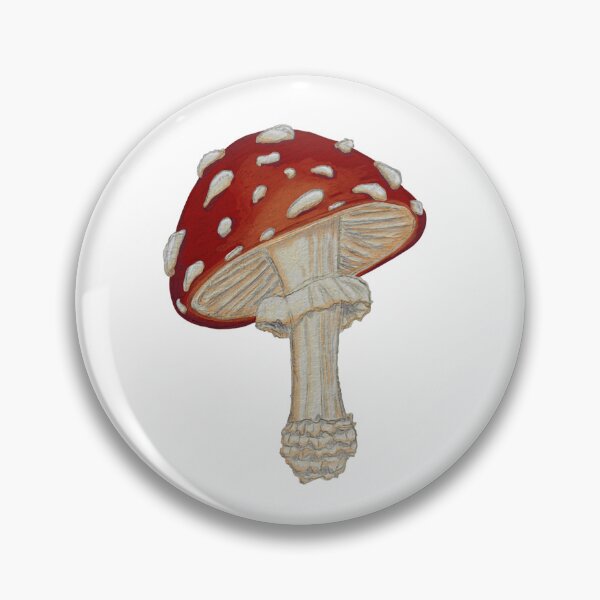 Item preview, Amanita Muscaria Mushroom Illustration designed and sold by Aurinkuu.