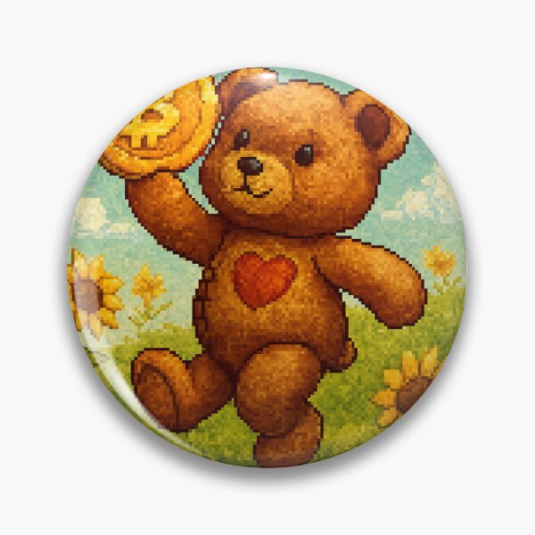 Item preview, Threadbear Buys Bitcoin! designed and sold by CTRL+ALT+Divine.