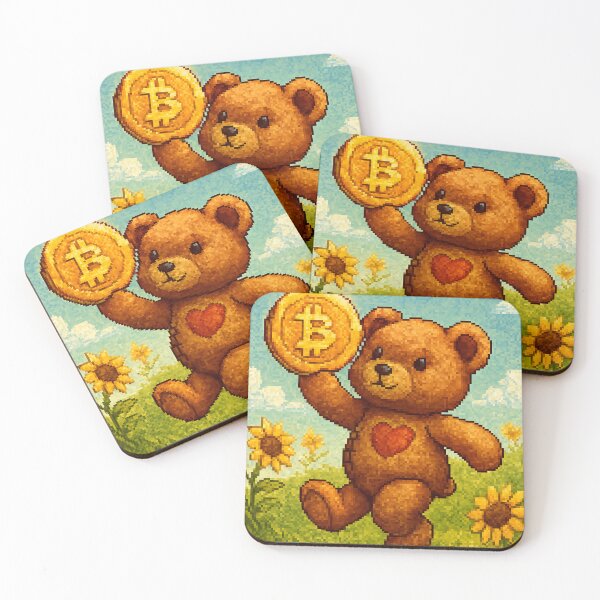 Item preview, Threadbear Buys Bitcoin! designed and sold by CTRL+ALT+Divine.