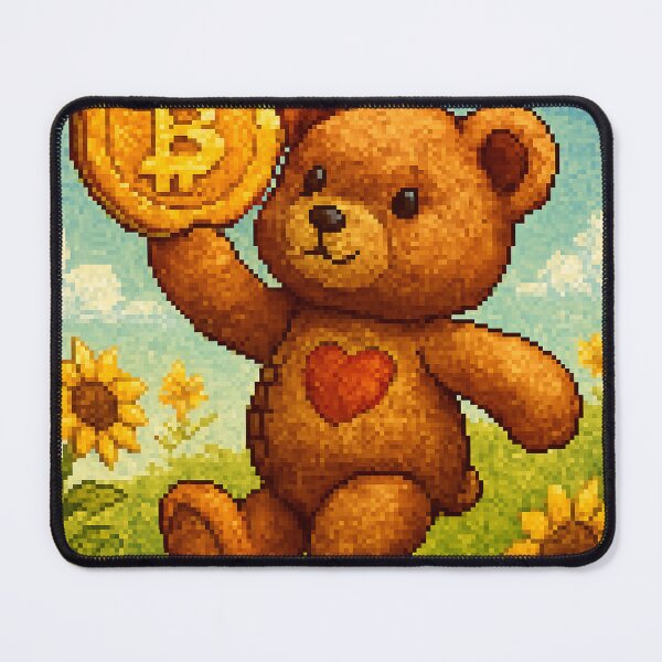Item preview, Threadbear Buys Bitcoin! designed and sold by CTRL+ALT+Divine.