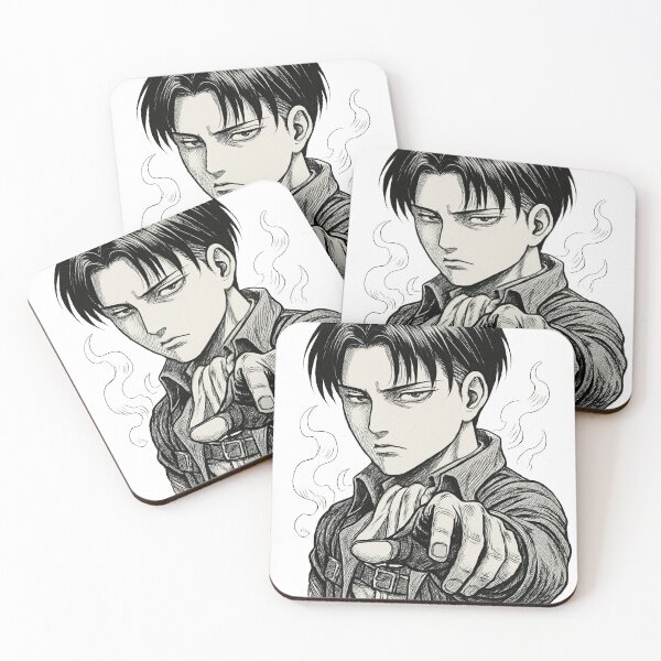 Item preview, Captain Levi Pointing Sketch designed and sold by OlivieFarm.