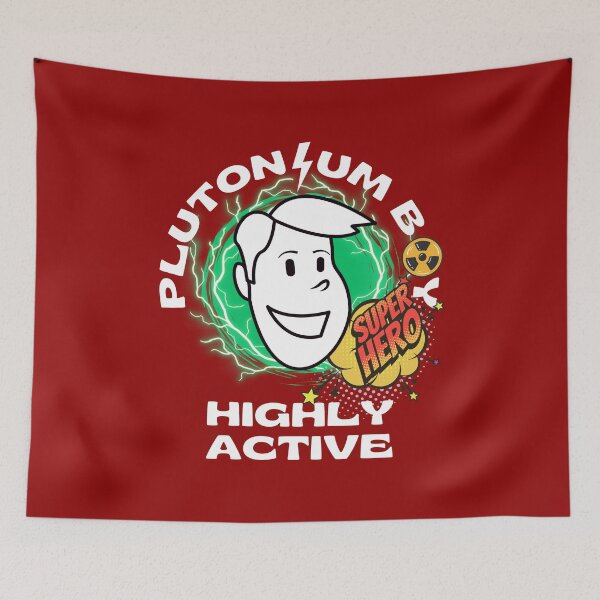 Item preview, Amusing Plutonium Boy in Physics - Highly Active. designed and sold by MPC-Mince-Pies.