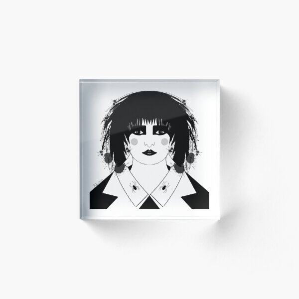 Goth Girl by iServalan for Tale Teller Club Press Acrylic Block