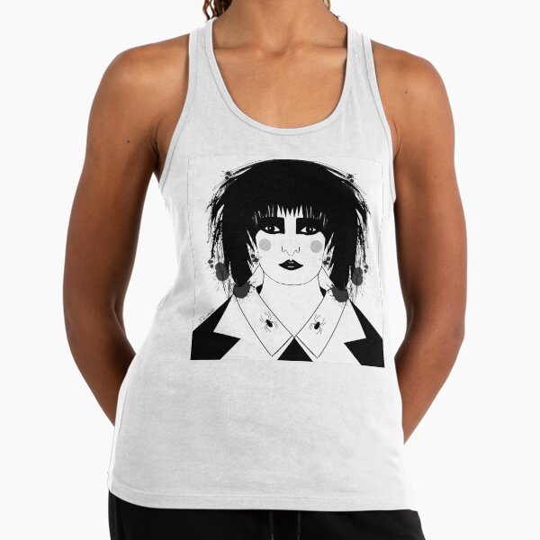 Goth Girl by iServalan for Tale Teller Club Press Racerback Tank Top