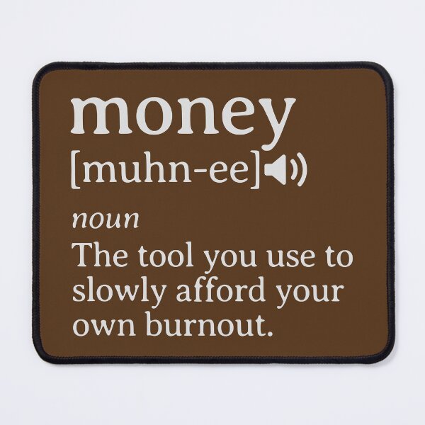 Item preview, Money Fake Definition Dictionary designed and sold by NosandEdgy.