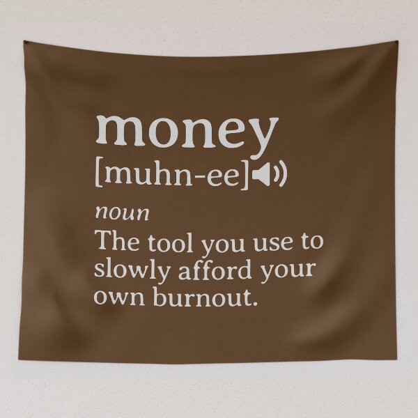 Item preview, Money Fake Definition Dictionary designed and sold by NosandEdgy.