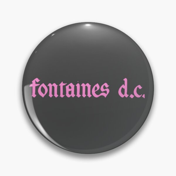 Item preview, fontaines dc pink logo designed and sold by angiegarippa.