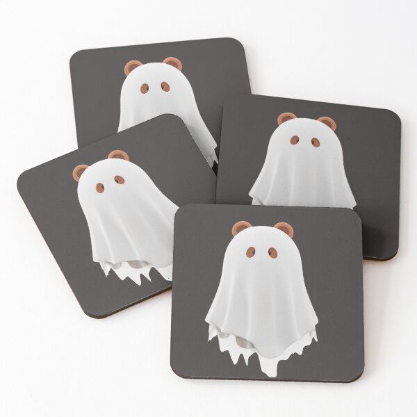 Item preview, Brown Ghost Boo! ? - LINE Friends Kawaii Ghost Bear - Halloween Spooky Cute designed and sold by Billy Morfo™.