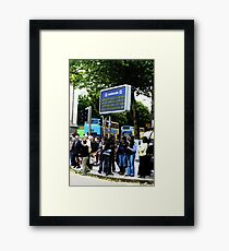 Information Framed Print