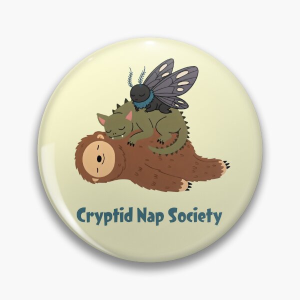 Item preview, Cryptid Nap Society – Cute Sleeping cryptids designed and sold by SidTastic .