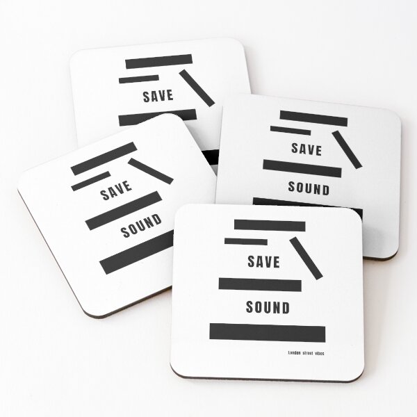 Item preview, London Vibes – Save Sounds Monochrome Edition designed and sold by baskamade.