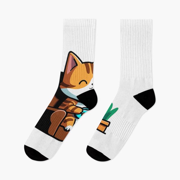 Item preview, Cozy Gamer Cat designed and sold by Minattica.