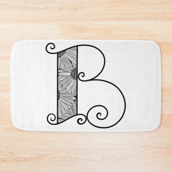 Item preview, Sunflower Inspired Letter B designed and sold by SSN-ART.