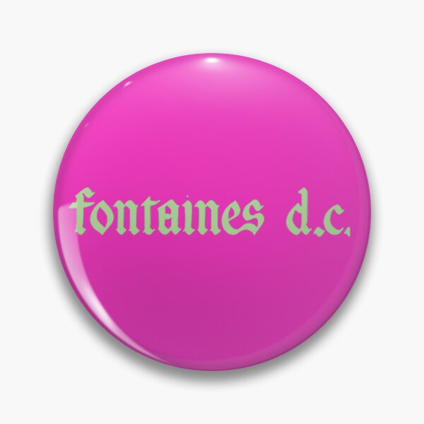 Item preview, fontaines d.c. logo green designed and sold by angiegarippa.