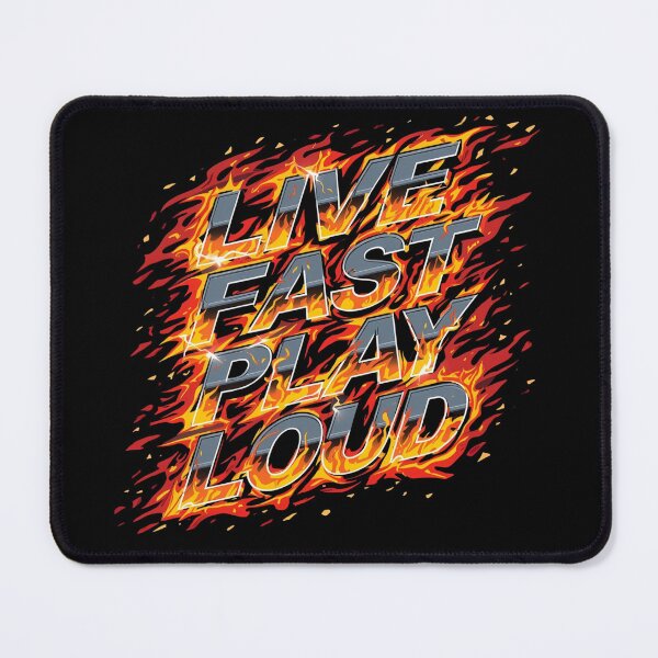 Item preview, Live Fast, Play Loud designed and sold by RisingWolfStudio.