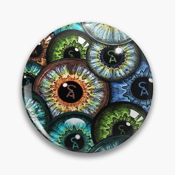 Artikelvorschau, Hypnotic Trance Eye Mosaic – Captain Hook Tribut entworfen und verkauft von Hen-C-Art.
