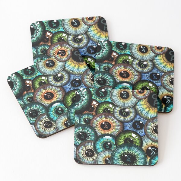 Item preview, Hypnotic Trance Eye Mosaic - Captain Hook Tribute designed and sold by Hen-C-Art.