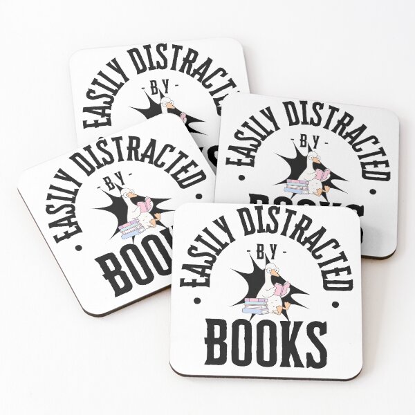 Item preview, Easily distracted by books designed and sold by Eloiseprints.