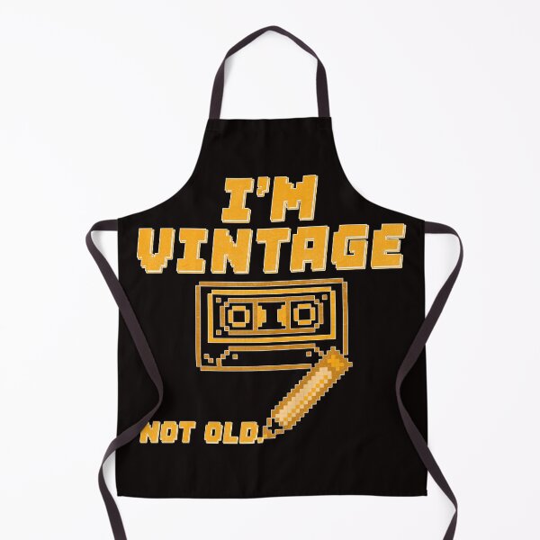 Item preview, I’m Vintage, Not Old - Retro 16-Bit Pixel Cassette designed and sold by IceBathDESIGNS.