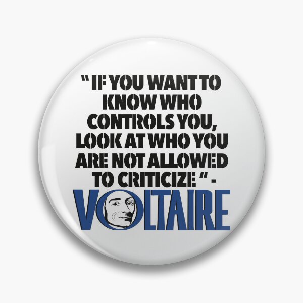 Item preview, Voltaire Quote designed and sold by KateVanFloofno1.