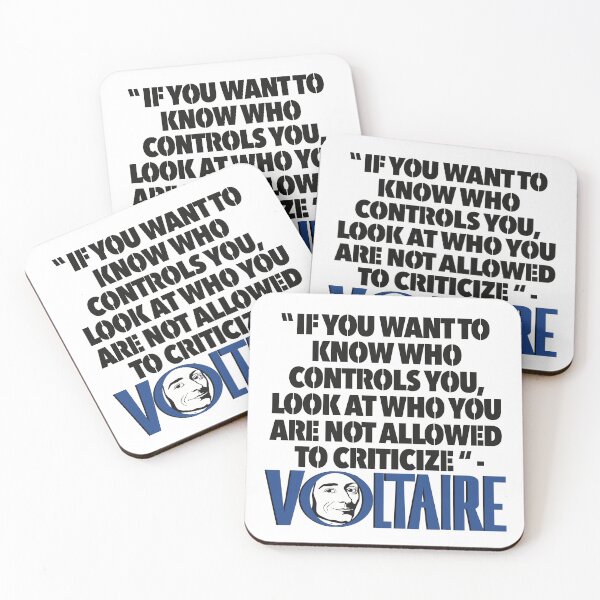 Item preview, Voltaire Quote designed and sold by KateVanFloofno1.