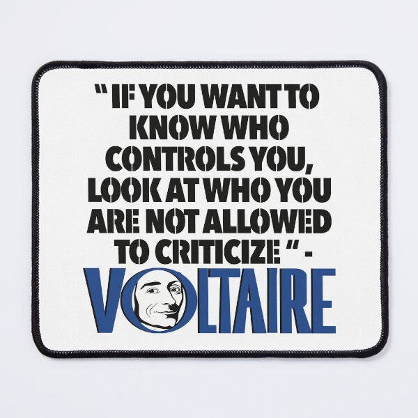 Item preview, Voltaire Quote designed and sold by KateVanFloofno1.