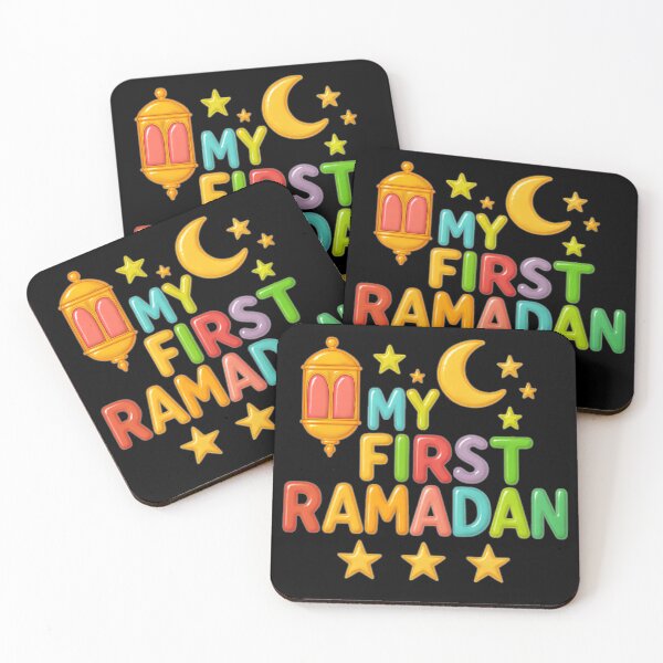 Item preview, My First Ramadan (V.6) – Colorful Lantern and Crescent Moon Design designed and sold by D-Islamic.
