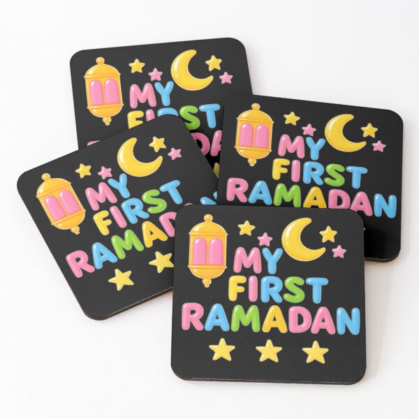 Item preview, My First Ramadan (V.7) – Colorful Lantern and Crescent Moon Design designed and sold by D-Islamic.