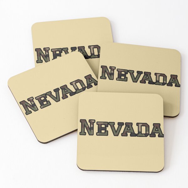 Item preview, Nevada Camo Typography – Rugged Outdoor Military Style Design designed and sold by Long Family Gifts.