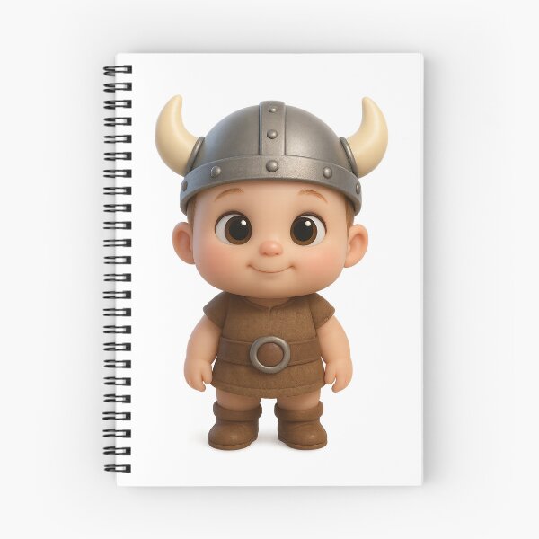 Item preview, Cute Baby Viking | Kawaii Cartoon Warrior Art designed and sold by Moons Studio.