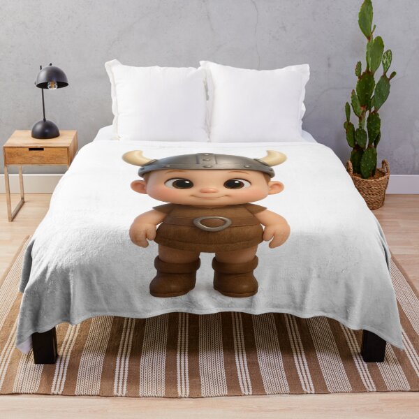 Item preview, Cute Baby Viking | Kawaii Cartoon Warrior Art designed and sold by Moons Studio.