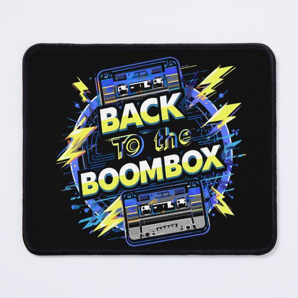 Item preview, Back to the Boombox designed and sold by RisingWolfStudio.