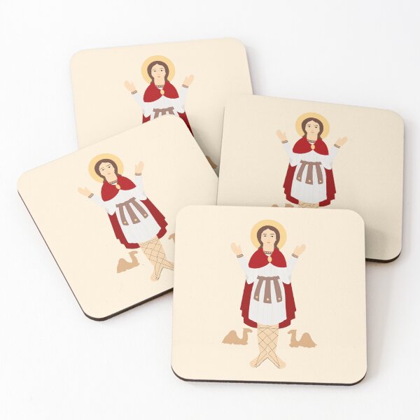 Item preview, St Mina the Wonderworker designed and sold by CopticByDesign.