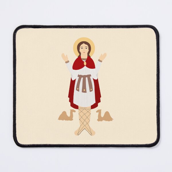 Item preview, St Mina the Wonderworker designed and sold by CopticByDesign.