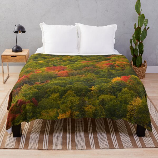Item preview, Autumn Canopy - An Abstract Forest Tapestry designed and sold by Real Mindset Studio.