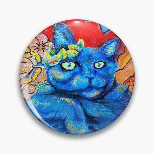 Item preview, Sassy Blue Cat designed and sold by The Gremlin's Studio.
