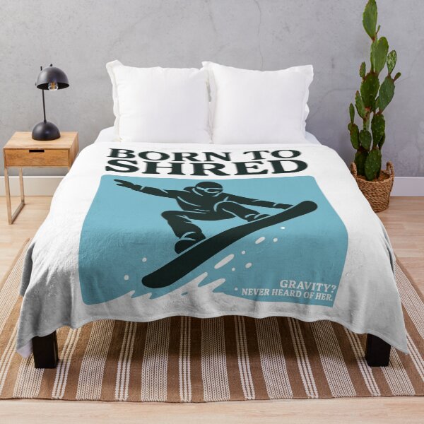 Item preview, Born to Shred – Gravity? Never Heard of Her Snowboarding designed and sold by SnappyPNG.
