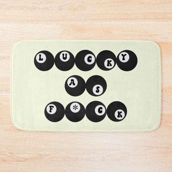 Item preview, Funny Adult Lucky as F*ck Eight Ball Graphic designed and sold by wingstar.