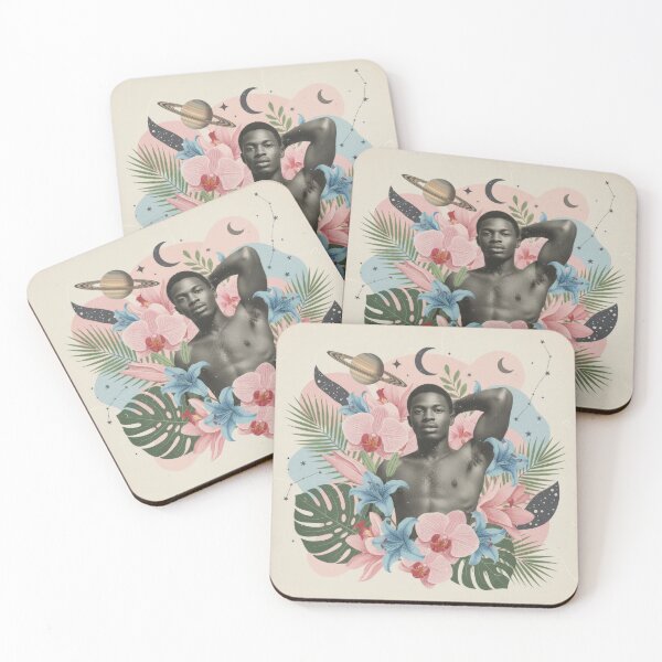 Item preview, Vintage Photo of Muscular Man and Planets designed and sold by Atlas Kai.