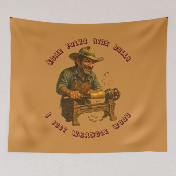 Item preview, I just wrangle wood designed and sold by Brickroad Dsigns.