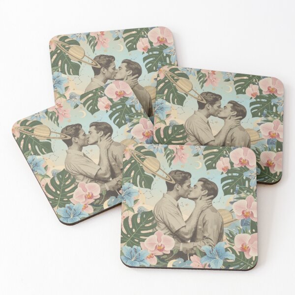 Item preview, Surreal Collage of a Male Couple designed and sold by Atlas Kai.