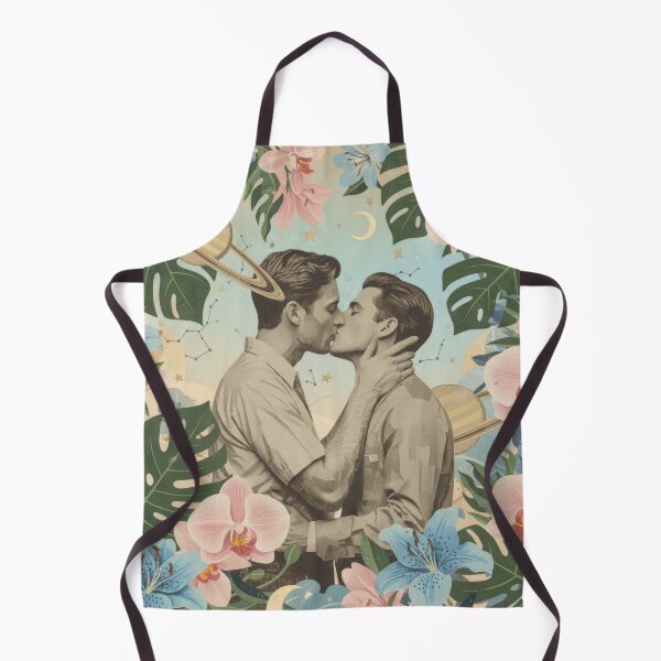Item preview, Surreal Collage of a Male Couple designed and sold by Atlas Kai.