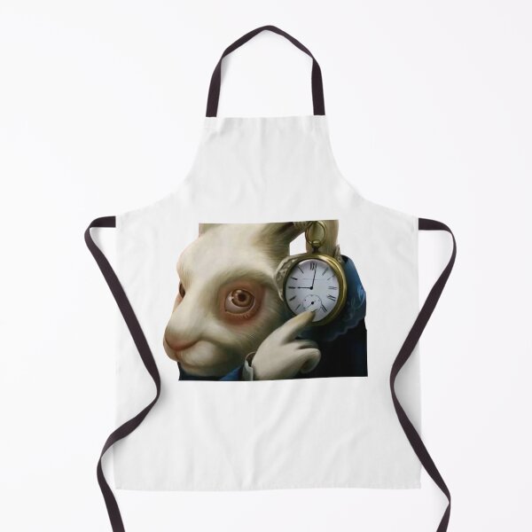 Item preview, White Rabbit Ticking Clock Meme designed and sold by LookinFreshh.
