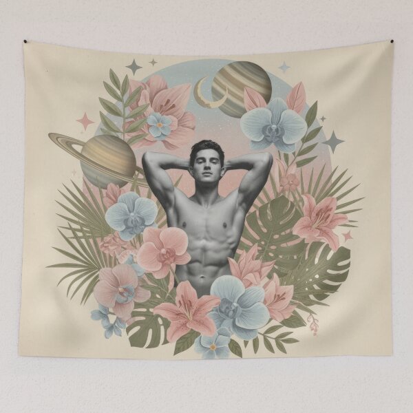 Item preview, Orchids on Saturn designed and sold by Atlas Kai.